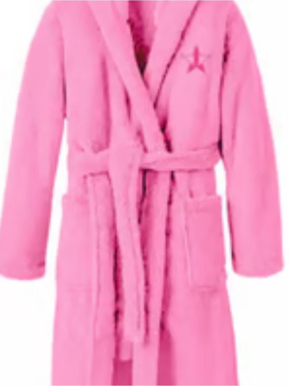 Jeffree Star Pink Bathrobe with Hoodie (JS hanger included)